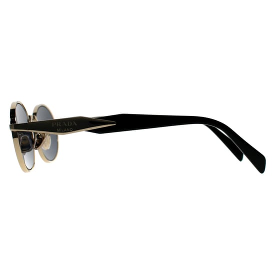 Prada Oval Womens Oro Pálido Gris Oscuro PR65ZS - Image 3