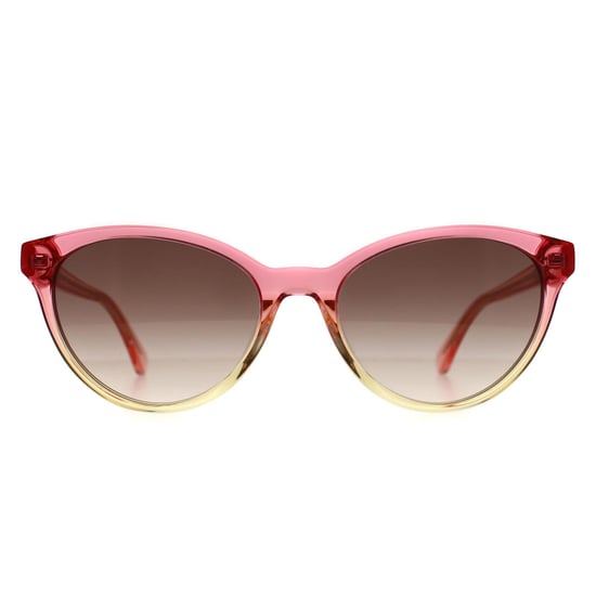 Kate Spade Oval Womens Pink Shaded Yellow Brown Gradient Adeline/G/S - Image 1
