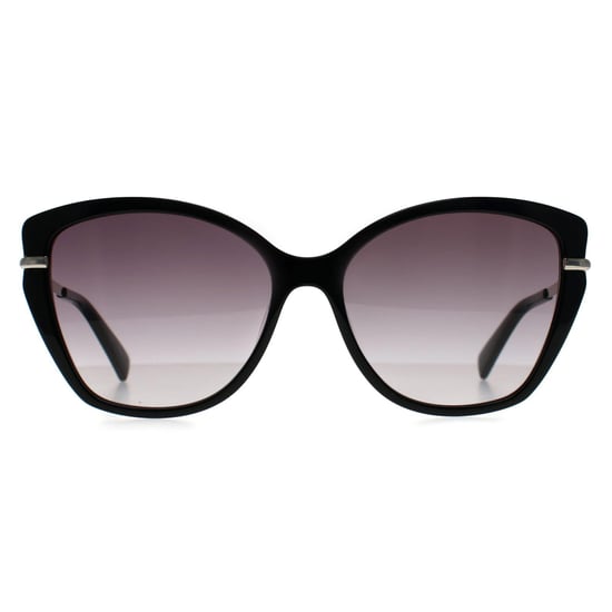 Longchamp Cat Eye Mujer Negro Gris Degradado LO627S - Image 1