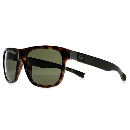 Lacoste Rectángulo Unisex Verde Habana Oscuro L664S - Image 2