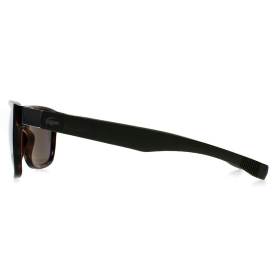 Lacoste Rectángulo Unisex Verde Habana Oscuro L664S - Image 3
