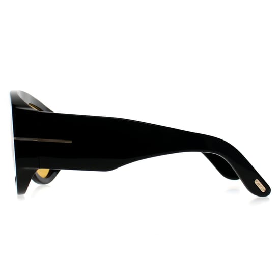 Tom Ford Aviator Hombre Brillante Negro Marrón Bronson FT1044 - Image 3
