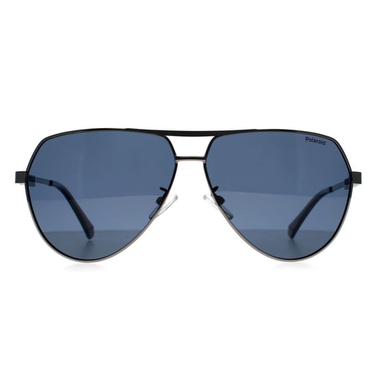 Polaroid Aviator Hombre Azul Plata Polarizado PLD 2145/G/S/X - Image 1