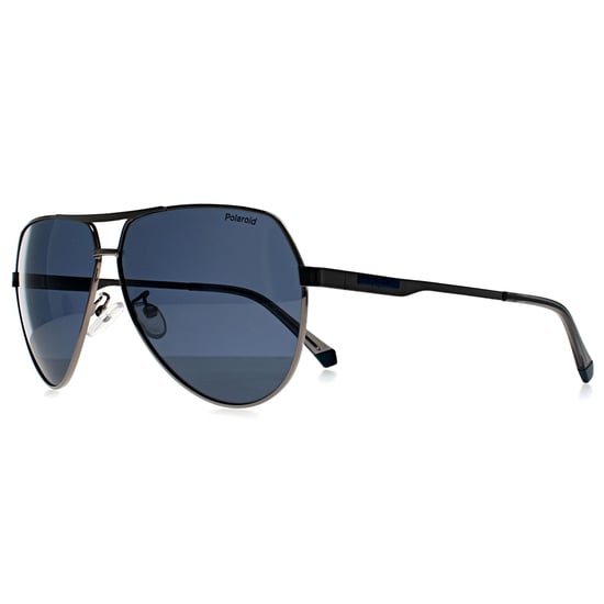 Polaroid Aviator Hombre Azul Plata Polarizado PLD 2145/G/S/X - Image 2