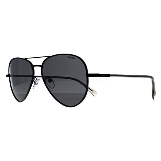 Polaroid Aviator Unisex Negro Gris Polarizado PLD 4186/G/S/X - Image 2