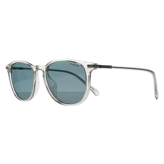 Polaroid Round Mens Crystal Grey Polarized PLD 4187/G/S/X - Image 2