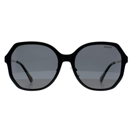 Polaroid Butterfly Womens Negro Gris Polarizado PLD 6177/G/S - Image 1