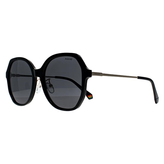 Polaroid Butterfly Womens Negro Gris Polarizado PLD 6177/G/S - Image 2