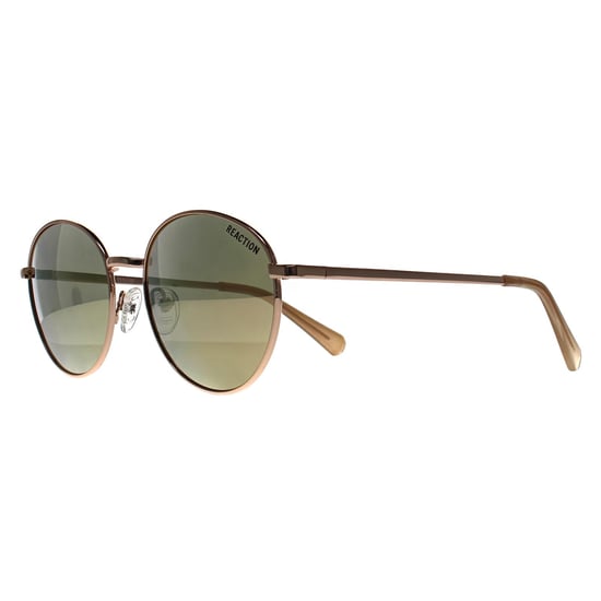 Kenneth Cole Reaction Redondo Unisex Oro Rosa Espejo KC2839 - Image 2