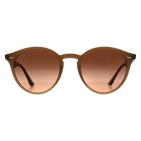 Ray-Ban Redondas Unisex Pulidas Tórtola Rosa Gradiente Gris 2180 - Image 1