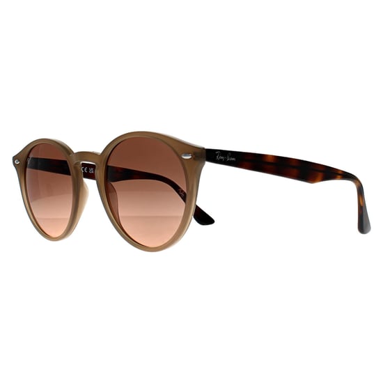 Ray-Ban Redondas Unisex Pulidas Tórtola Rosa Gradiente Gris 2180 - Image 2