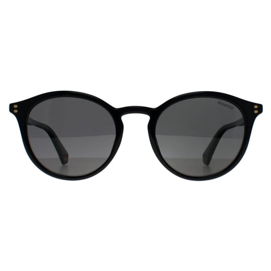 Polaroid Round Unisex Negro Gris Polarizado PLD 6233/S - Image 1