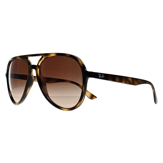 Ray-Ban Aviator Unisex Habana Pulido Marrón Gradiente RB4376 - Image 2