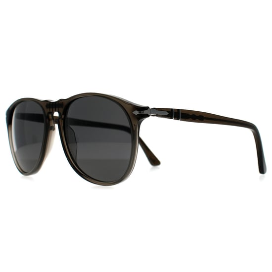 Persol Aviator Mens Smoke Black Polarized PO9649S - Image 2