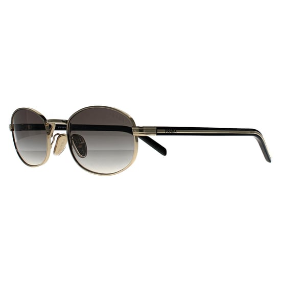 Prada Oval Womens Pale Gold Grey Gradient PRB53S - Image 2
