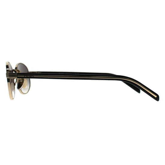 Prada Oval Womens Pale Gold Grey Gradient PRB53S - Image 3