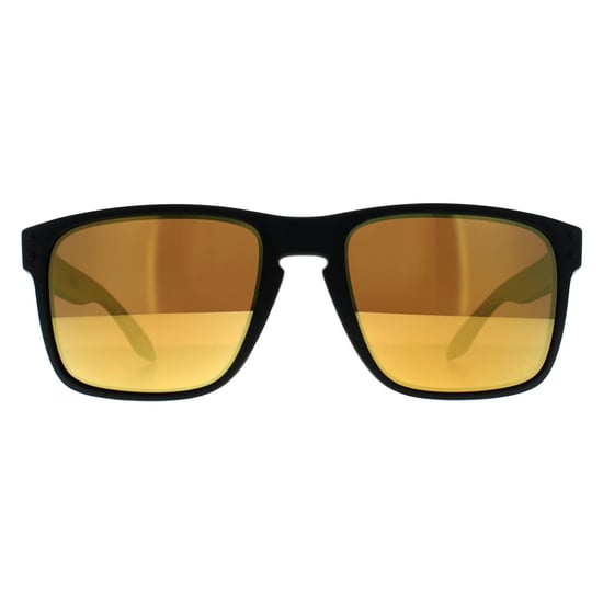 Oakley Square Mens Matte Black Prizm 24K Polarised Holbrook XL - Image 1