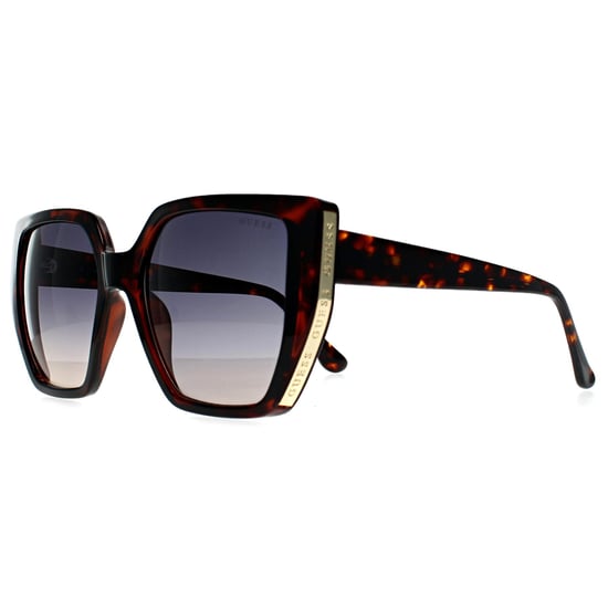 Guess Cat Eye Womens Dark Havana Blue Gradient GF6178 - Image 2
