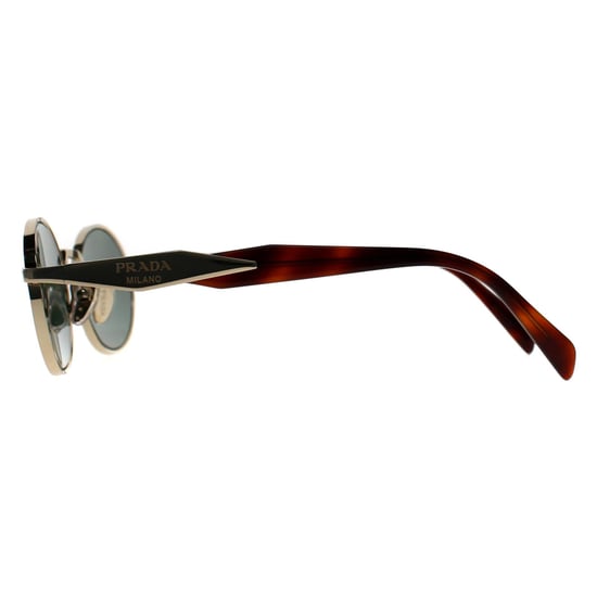 Prada Oval Womens Oro Pálido Verde Oscuro PR65ZS - Image 3