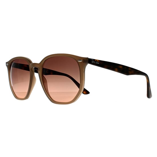 Ray-Ban Redondas Unisex Pulidas Tórtola Rosa Gradiente Gris RB4306 - Image 2