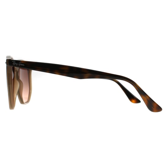 Ray-Ban Redondas Unisex Pulidas Tórtola Rosa Gradiente Gris RB4306 - Image 3