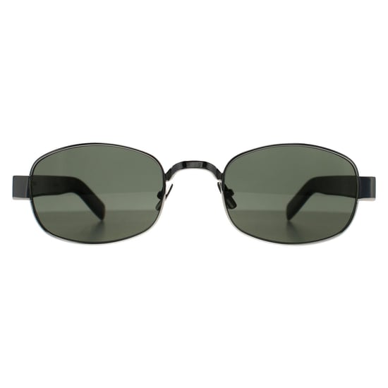 Saint Laurent Ovalado Unisex Plata Habana Gris SL 706 - Image 1