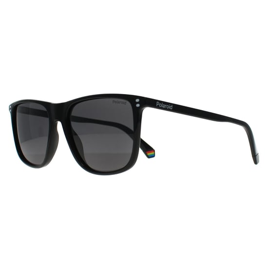 Polaroid Rectangle Mens Black Grey Polarized PLD 6232/S - Image 2