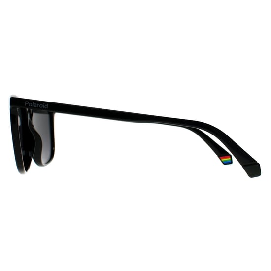 Polaroid Rectangle Mens Black Grey Polarized PLD 6232/S - Image 3