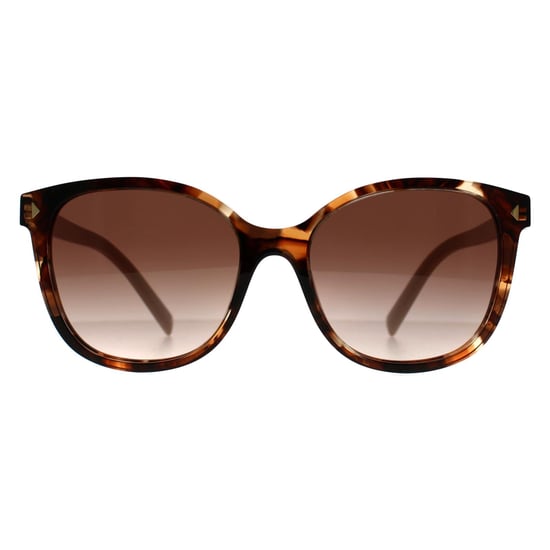 Prada Cuadrado Mujer Caramelo Tortoise Marrón Gradiente PR22ZS - Image 1