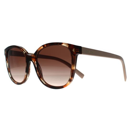 Prada Cuadrado Mujer Caramelo Tortoise Marrón Gradiente PR22ZS - Image 2