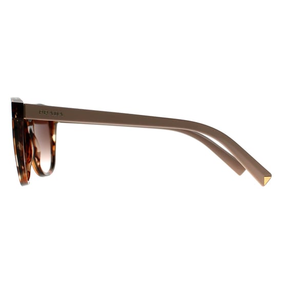 Prada Cuadrado Mujer Caramelo Tortoise Marrón Gradiente PR22ZS - Image 3