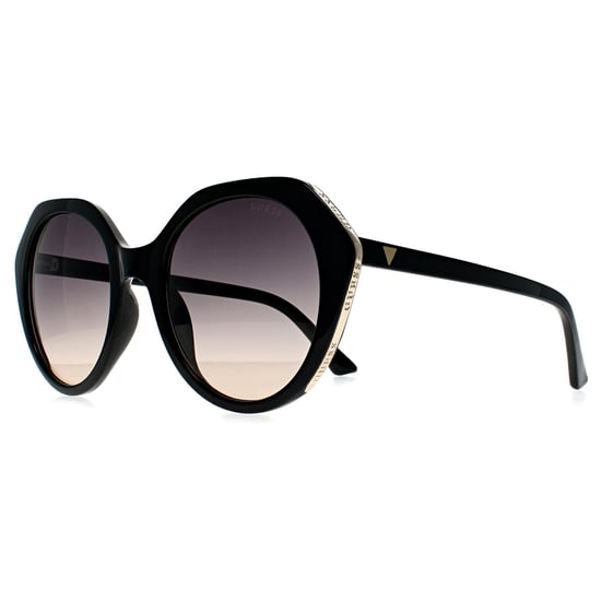Guess Oval Womens Brillante Negro Azul Rosa Gradiente GF6201 - Image 2