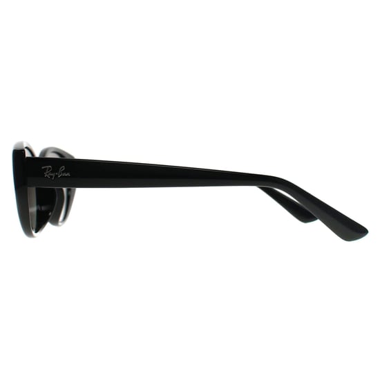 Ray-Ban Oval Womens Pulido Negro Gris Gradiente RB4457D Bio Based - Image 3