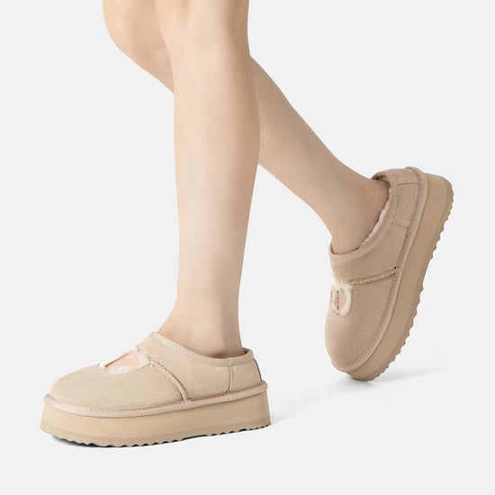 EVER AU Australia Zapatillas de Plataforma con Plumaje para Mujer - Image 2