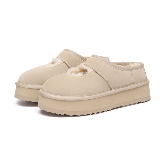 EVER AU Australia Zapatillas de Plataforma con Plumaje para Mujer - Image 4