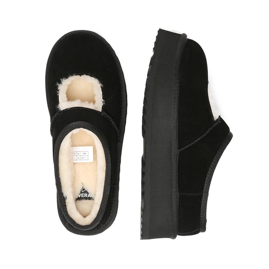 EVER AU Australia Zapatillas de Plataforma con Plumas para Mujer - Image 3