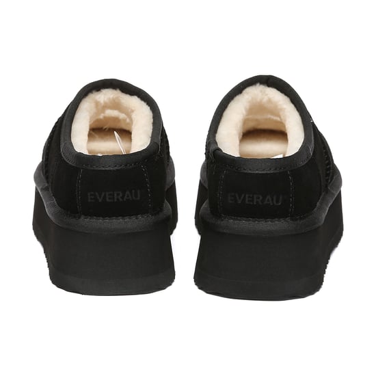 EVER AU Australia Zapatillas de Plataforma con Plumas para Mujer - Image 5