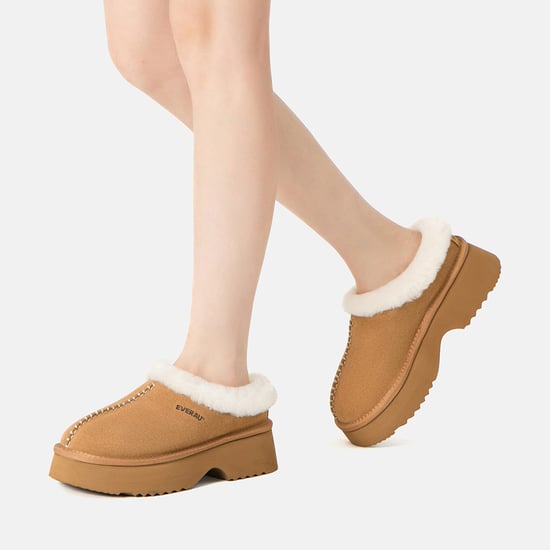 BOTAS DE PIEL DE OVEJA DE TACÓN CHUNKY A MEDIO CALF SAVANNA PARA MUJER AU AUSTRALIA EVER - Image 2
