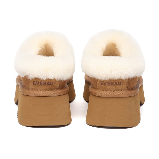 BOTAS DE PIEL DE OVEJA DE TACÓN CHUNKY A MEDIO CALF SAVANNA PARA MUJER AU AUSTRALIA EVER - Image 5