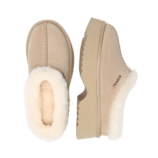 Botas de tobillo de plataforma gruesa de piel de oveja Savanna para mujeres de EVER AU Australia - Image 3