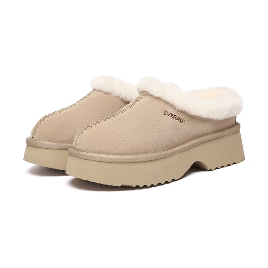 Botas de tobillo de plataforma gruesa de piel de oveja Savanna para mujeres de EVER AU Australia - Image 4