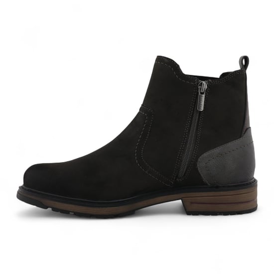Botines Chelsea impermeables Mustang para hombre, color gris oscuro - Image 3