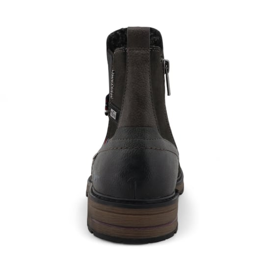 Botines Chelsea impermeables Mustang para hombre, color gris oscuro - Image 6