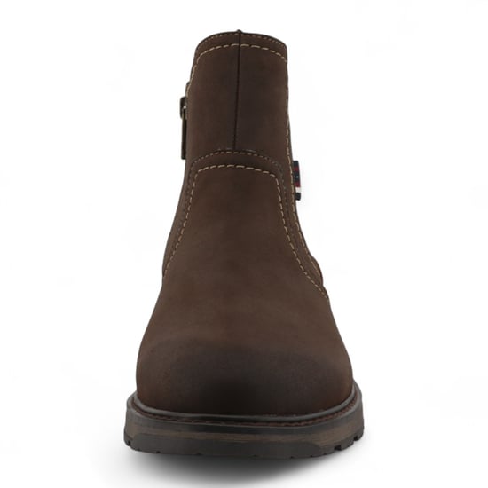 Botines Chelsea Mustang resistentes al agua en marrón mokka para hombre - Image 4