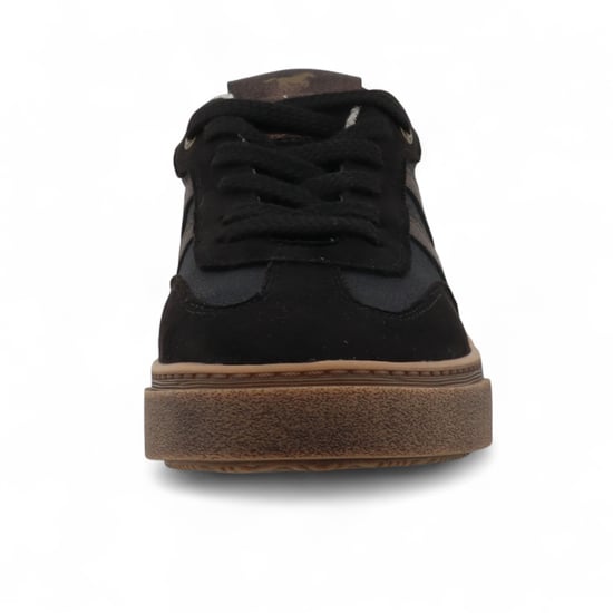 Zapatillas deportivas negras con plataforma Mustang para mujer - Image 4