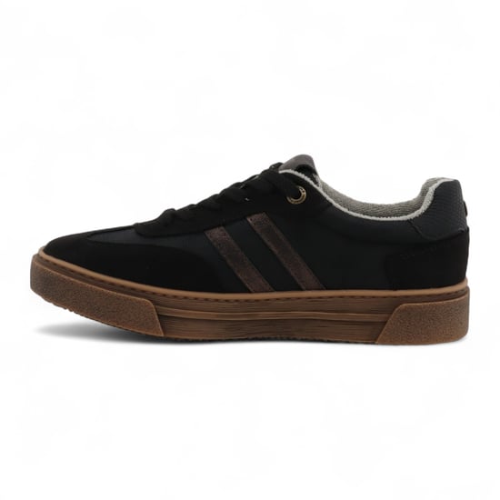 Zapatillas deportivas negras con plataforma Mustang para mujer - Image 5