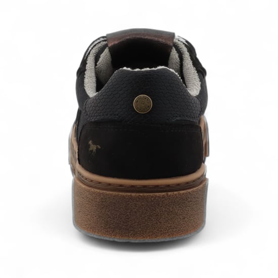 Zapatillas deportivas negras con plataforma Mustang para mujer - Image 6