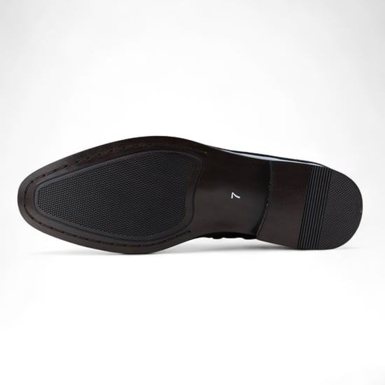 Mocasines marrones sin cordones para hombre, zapatos elegantes con forro de cuero - Image 5