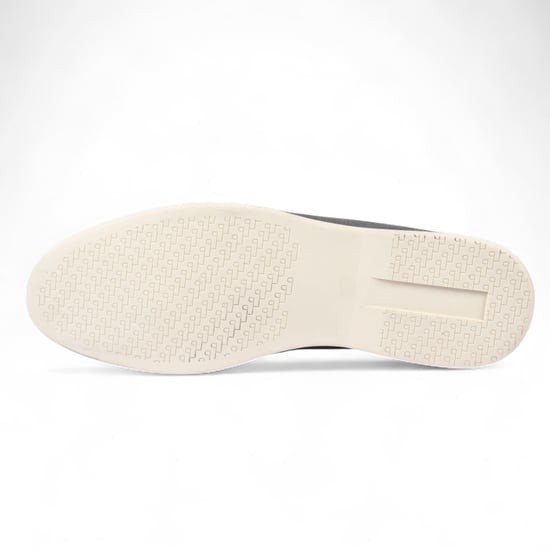 Mocasines grises resistentes sin cordones para hombre con plantilla acolchada - Image 6