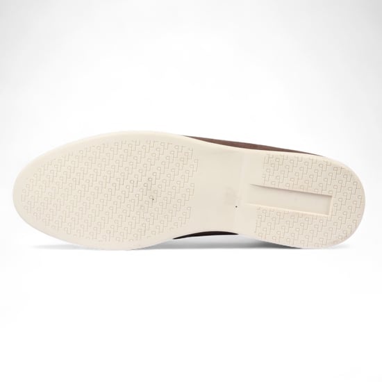 Mocasines marrones resistentes sin cordones para hombre con plantilla acolchada - Image 5